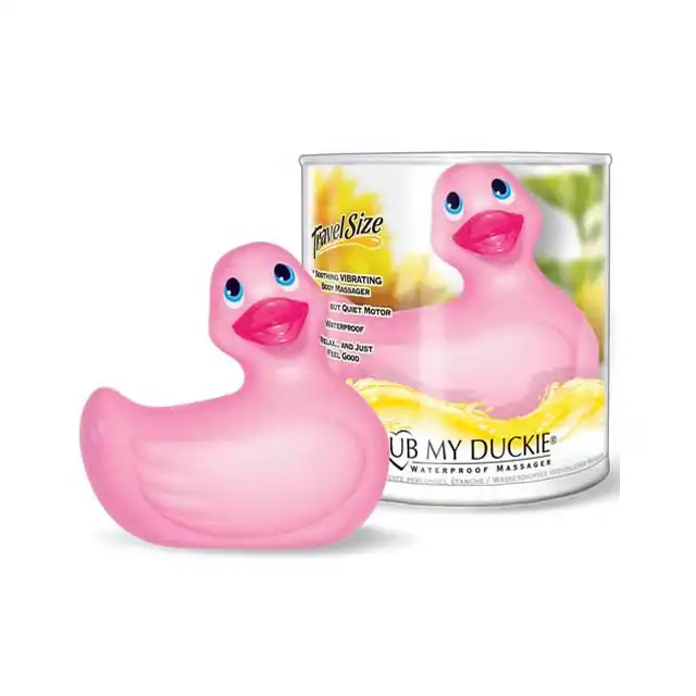 Big Teaze Toyz - I Rub My Duckie Classic - Travel Size - Wibrująca kaczuszka.