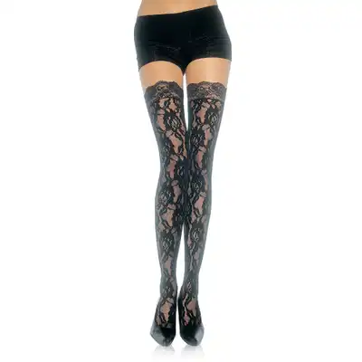 Leg Avenue Pończochy - 9762 Black OS