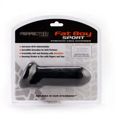 Perfect Fit - Fat Boy Extender Sport Black - Nakładka.
