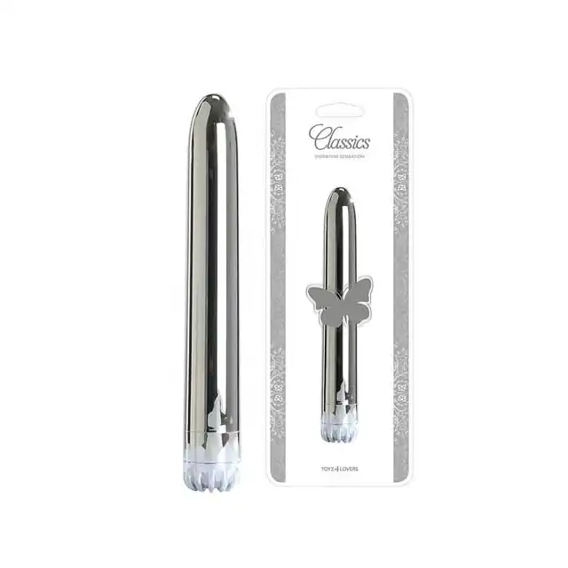 Toyz4Lovers - Classics - Elegancki Srebrny Wibrator.