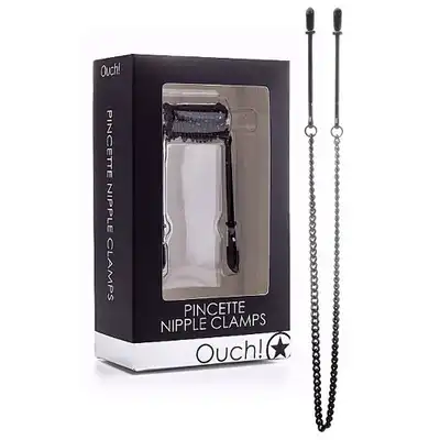Ouch! Pincette Nipple Clamps Black