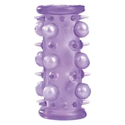 Lust Cluster Bead Sleeve Purple - Nakładka Z Wypustkami.