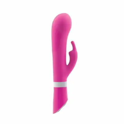 B Swish-B Wild Deluxe Bunny rasberry  - Wibrator ze stymulatorem.