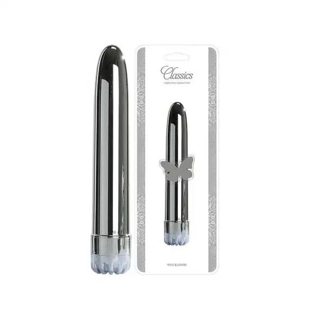 Toyz4Lovers - Classics - Elegancki Srebrny wibrator.