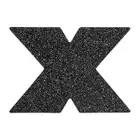 Bijoux Indiscrets - Flash Cross Black - Zmysłowe naklejkio na sutki