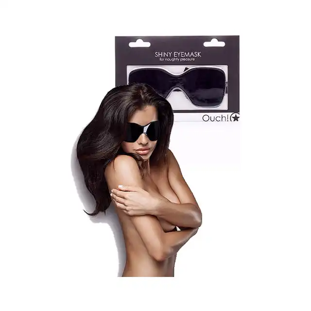 Ouch! Shiny Eyemask Black