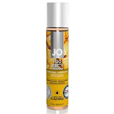 System JO - H2O lubricant pineapple 30 ml -  Profesjonalny lubrykant na bazie wody o smaku ananasa.