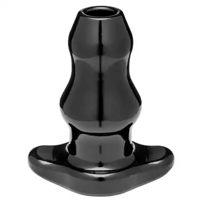 Perfect Fit - Double Tunnel Plug Large Black - Korek analny.