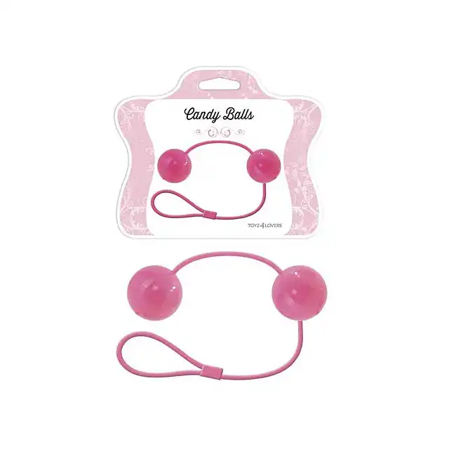 Toyz4Lovers  - Candy Balls Pink - Wibrujące Kulki Gejszy.
