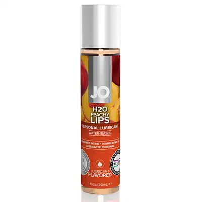 System JO - H2O lubricant peach 30 ml - Profesjonalny lubrykant na bazie wody o smaku brzoskwini.