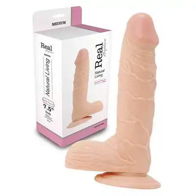 Real Rapture - Realistyczne Dildo. Medium. 19 cm.