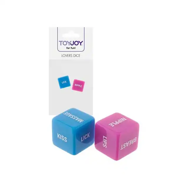 Toy Joy - Lovers Dice Pink/Blue - Kostki do gry.