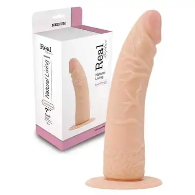 Real Rapture - Realistyczne Dildo Z Przyssawką. Medium. 18 cm.