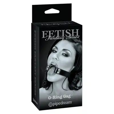 Fetish Fantasy -  O-Ring Gag.  Knebel koło o średnicy 4cm.