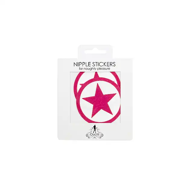 Ouch! Nipple Stickers Pink