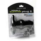 Perfect Fit - Double Tunnel Plug XL Black - Korek analny