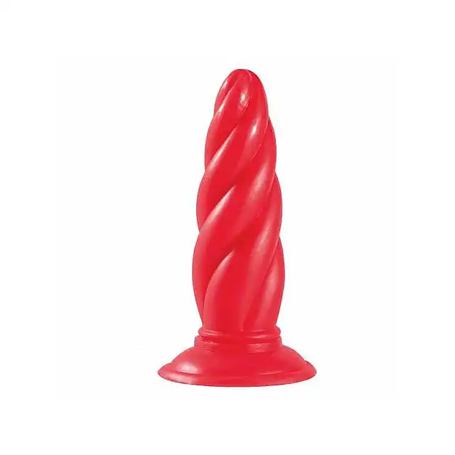 Xtra Wtyczka analna. Unikalny kształt. Mocna przyssawka. 15 cm.