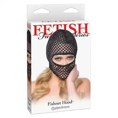 Fetish Fantasy - Fishnet Hood. Maska.
