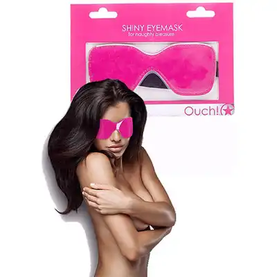 Ouch! Shiny Eyemask Pink
