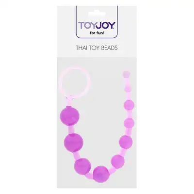 Toy Joy -  Thai Toy Beads - Żelowe Koraliki Analne Purple.