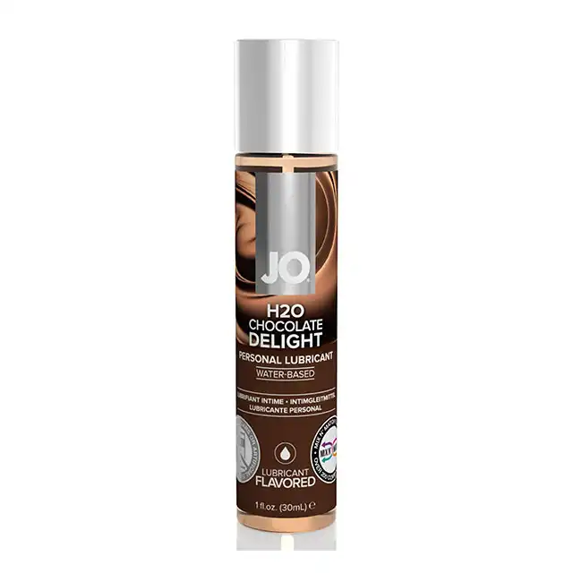 System JO - H2O lubricant chocolate 30 ml - Profesjonalny lubrykant na bazie wody o smaku czekolady.