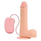 Real Rapture -Realistyczne Dildo Z Wibracjami. Large. 23 cm.