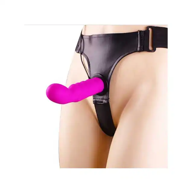 Ultra Harness - G Strap On Z wibracjami. 100% Silikon. 2 silniki. Bestseller. Mega Cena.