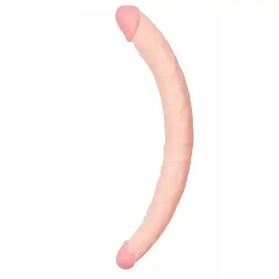 Hoodlum - realistyczne podwójne duże  dildo 36 cm  dwie różne końcówki