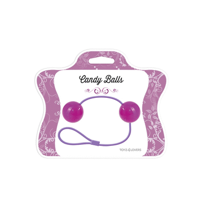 Toyz4Lovers  - Candy Balls Purple - Wibrujące Kulki Gejszy.