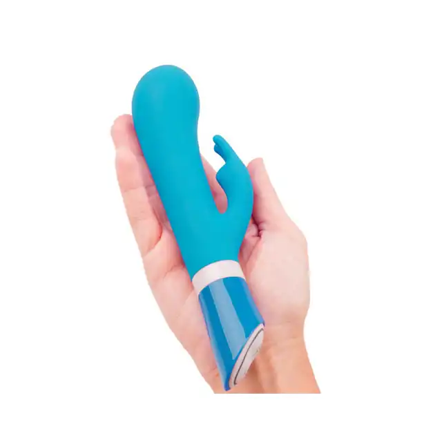 B Swish - B wild Deluxe Bunny Blue Lagoon - Wibrator ze stymulatorem.