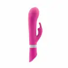 B Swish-B Wild Deluxe Bunny rasberry  - Wibrator ze stymulatorem.