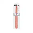 King Cock - Tapered Double Dildo. Podwójne, Realistyczne Dildo. Dwie Grubości.
