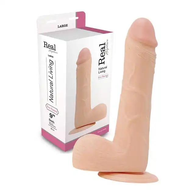 Real Rapture -Realistyczne Dildo. Large. 23 cm.
