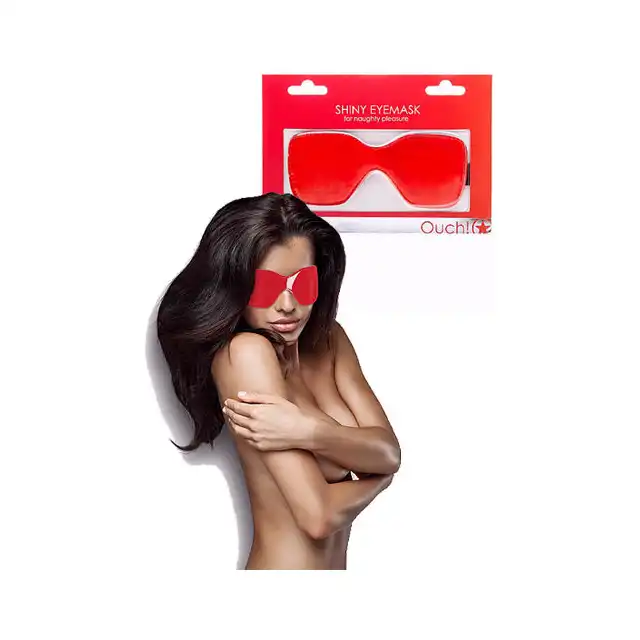 Ouch! Shiny Eyemask Red