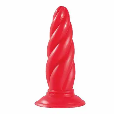 Xtra Wtyczka analna. Unikalny kształt. Mocna przyssawka. 15 cm.