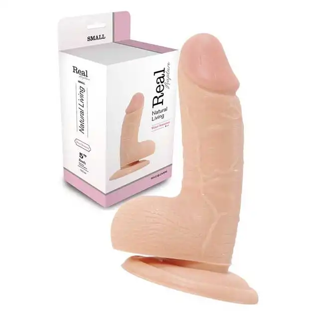 Real Rapture - Realistyczne Dildo Z Przyssawką. 12,5 cm. Polecana marka!