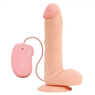 Real Rapture -Realistyczne Dildo Z Wibracjami. Extra Large. 25,5 cm.