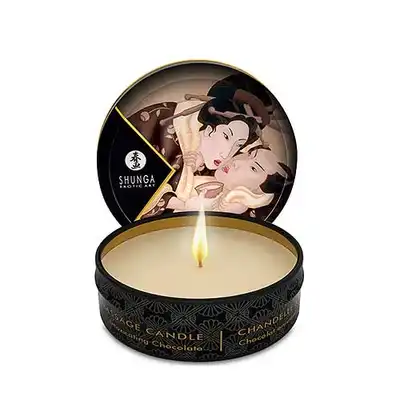 Shunga Candle 30 ml  Excitation - Świeca do masażu Intoxicating Chocolate