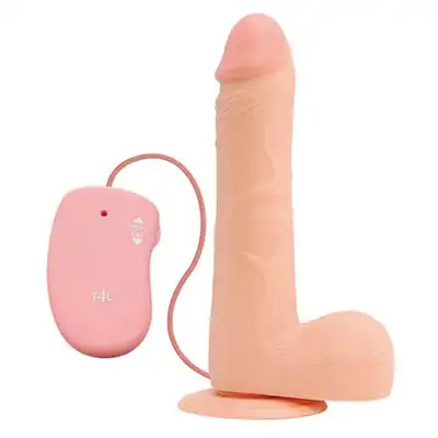 Real Rapture -Realistyczne Dildo Z Wibracjami. Large. 23 cm.