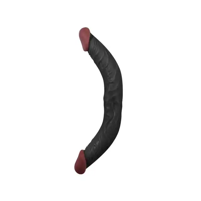 Hoodlum- Double Dong Black Czarne Dildo.
