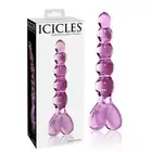 Icicles Nr.43 - Hand Blown Glass Massager - Ekskluzywne Szklane Dildo.