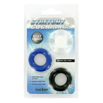 XLSucker - Stretchy Cockrings - Ringi