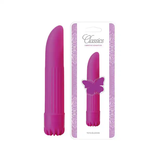 Toyz4Lovers - Classics Vibrating Sensation Purple 14 cm - Wibrator.