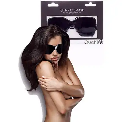 Ouch! Shiny Eyemask Black