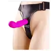 Ultra Harness - G Strap On Z wibracjami. 100% Silikon. 2 silniki. Bestseller. Mega Cena.