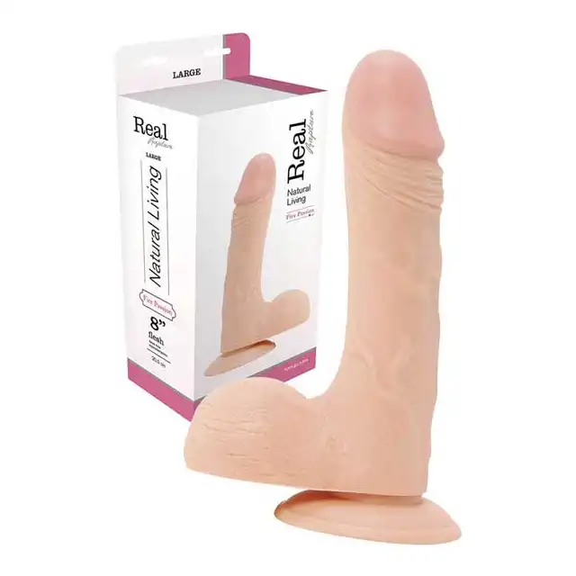 Real Rapture -Realistyczne Dildo. Large. 20,5 cm.