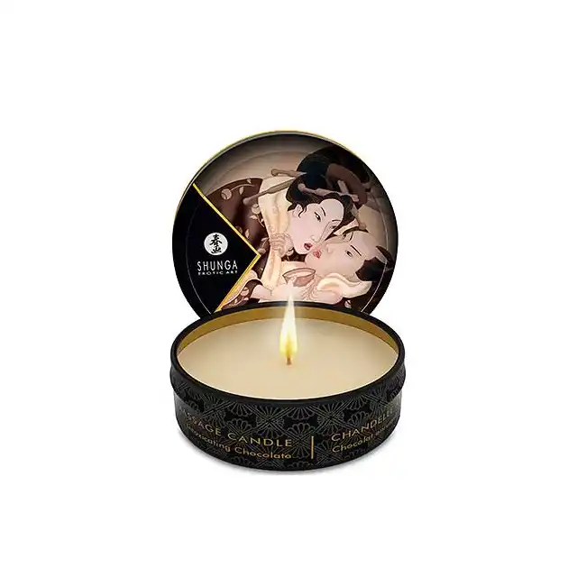 Shunga Candle 30 ml  Excitation - Świeca do masażu Intoxicating Chocolate
