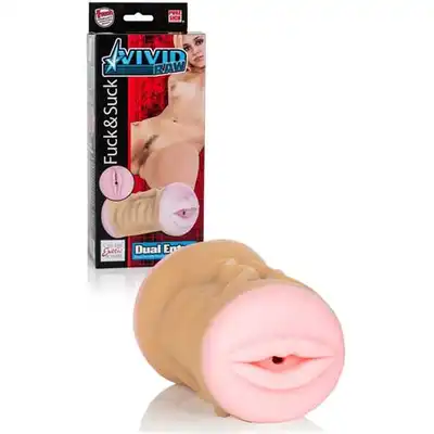 California Exotic Novelties - Vivid Raw Fuck&amp;Suck. Wagina, Dwie Dziurki!