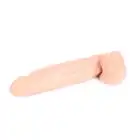 Dinoo King - Size Cock Monster Flesh. Cieliste dildo 28 cm