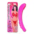 EX - Alien Ridgeback Pink. Różowe profilowane dildo waginalno-analne. 